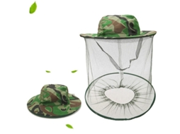 Gorra Protectora Ancha Con Malla Anti-insectos Para Apicultores, Pescadores Y Actividades Al Aire Libre