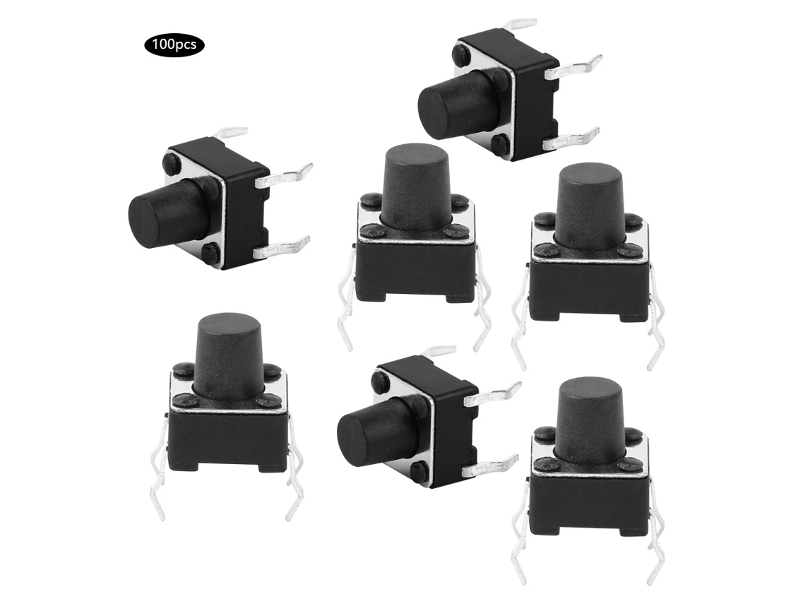 Botão Táctil Instantâneo Micro