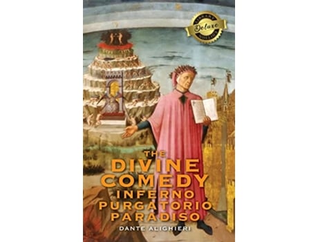 Livro The Divine Comedy Inferno Purgatorio Paradiso Deluxe Library Edition de Dante Alighieri (Inglês)