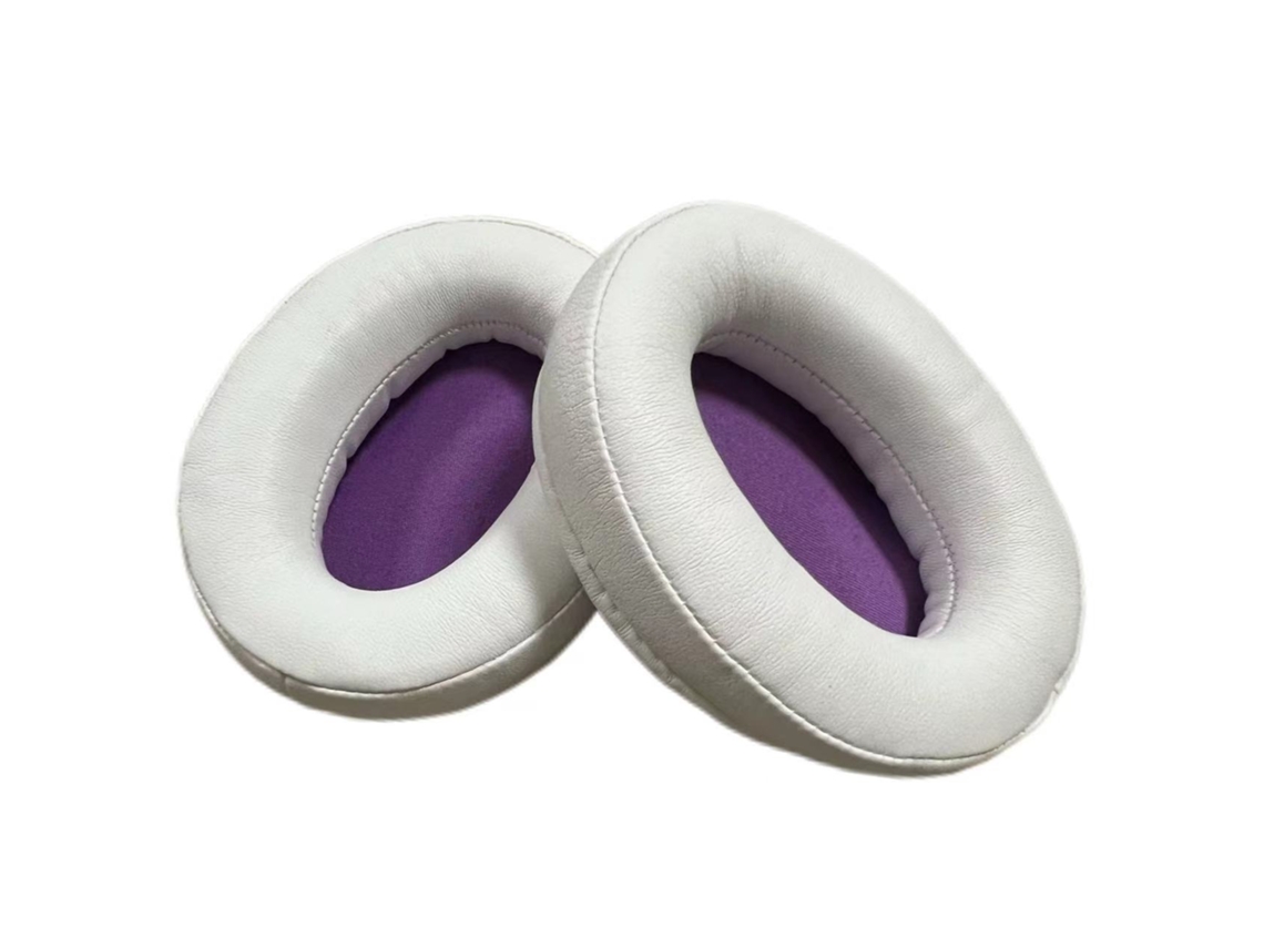 Almofada para Auscultadores Kingston Hyperx Cloud Alpha de Orelhas de Espuma Macia Branco Roxo