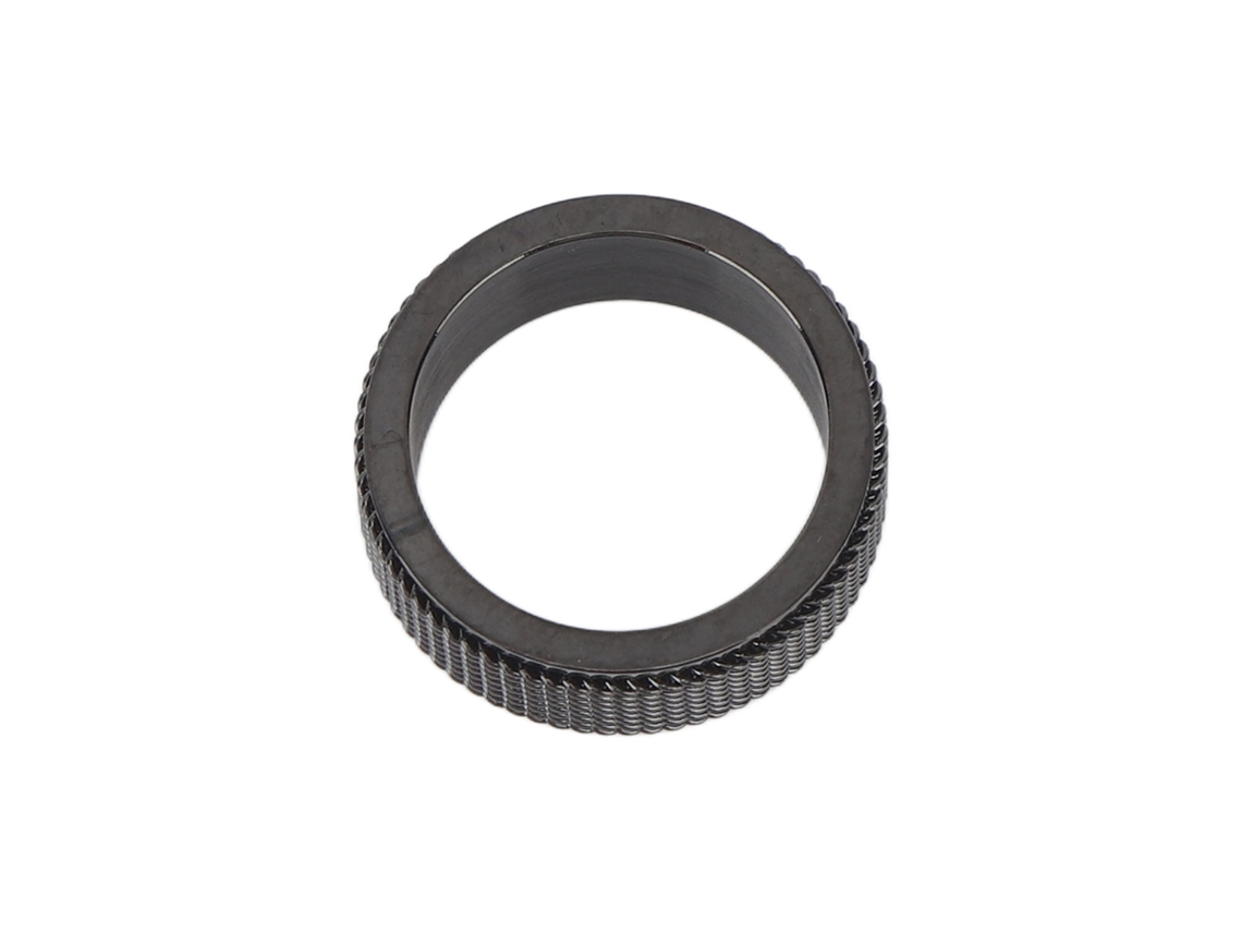 Anel Giratório Business de Aço Titânio, 8mm, Silencioso, para Ansiedade, Tamanho 10