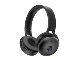 Auscultadores Bluetooth Wireless 5.0 Dobrável para Cancelamento de Ruído Estéreo