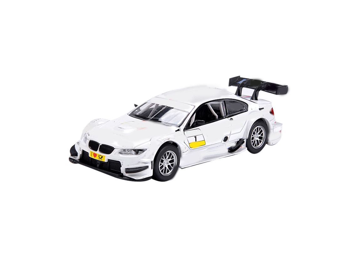 Carro brinquedo com luzes e som 1:32 modo estático dinâmico para crianças branco S/MARCA