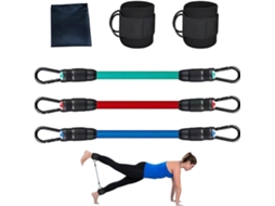 Faixas De Resistência Para Tornozelo Com Punhos Exercícios Glúteos | Conjunto E Pernas, Quadril Equipamento