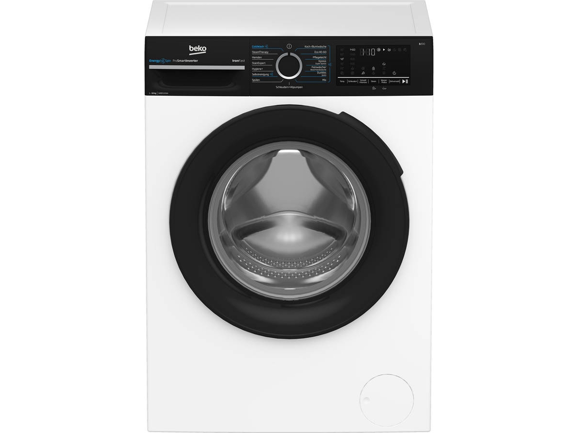 Máquina de Lavar Roupa BEKO EnergySpin BM3WFU41041W (10 kg - 1400 rpm - Branco)