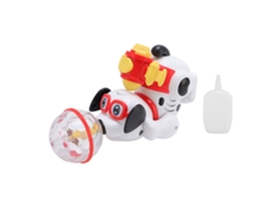 Mali brinquedo Cachorro Elétrico para Bebês com Luz Música e Spray Rotativo