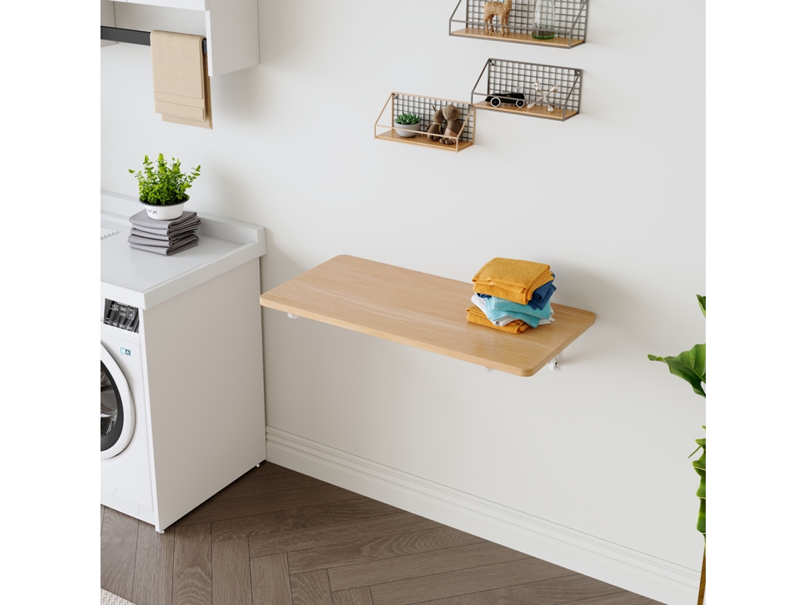 Mesa Dobrável Parede Flutuante Banheiro Cozinha Home Office