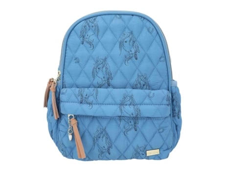 Mochila Miss Melody Colcha Azul