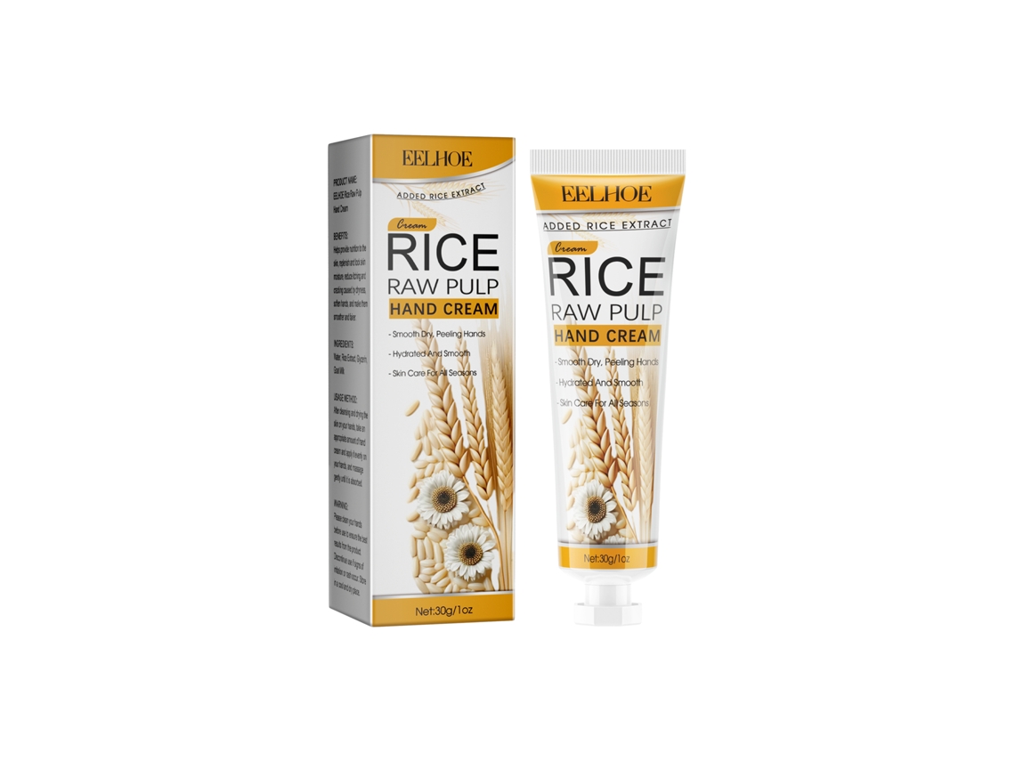 Creme de Mãos Eelhoe Soro Arroz Hidrata Clareia