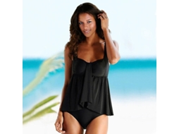 Fasst Tankini com Relleno de Puntos para Mulher Traje de Baño para Praia e Piscina