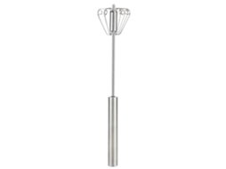 Batedeira De Ovos Manual Semi Automática Aço Inox Para Cozinha