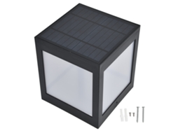 Lâmpada de Pilar Solar Led Ip65 Luz Quente para Jardim