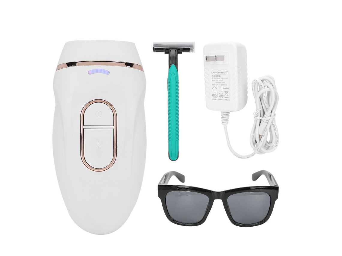Máquina de Depilação IPL 2026 com 600.000 Flashes para Mulheres, Aparelho de Depilação Corporal Completa, Plugue EUA 110-240V
