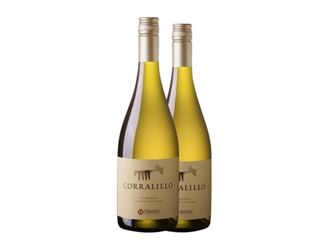 Vinho branco MATETIC Corralillo Chardonnay Valle de Casablanca (0.75 L - 2 Unidades)