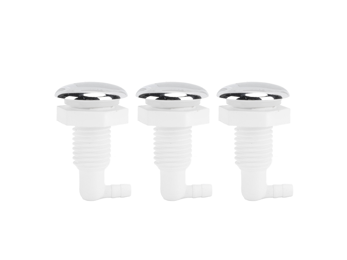 Bico de Banho de Bolhas em PVC para Piscina, Spa, Diâmetro Externo 5mm S/MARCA