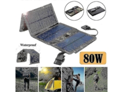 Banco De Energia Solar Dobrável De 80 W Com Câmera De Alta Potência E Carregador Para Ambientes Externos Olysi Shop