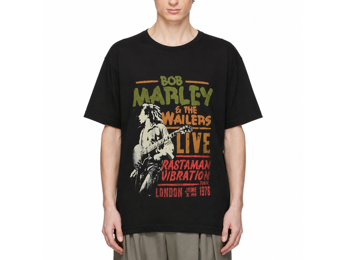 Bob Marley Rastaman Vibration Tour 1976 T-shirt Classic Unisex Adults Size:xxxl