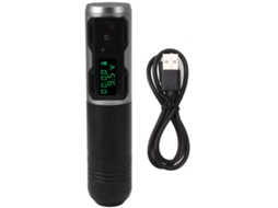 Caneta De Tatuagem Wireless Laxiscreed Com Display Digital E Bateria De Lítio Integrada