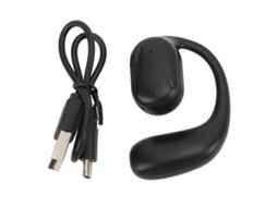 Auriculares inalámbricos Bluetooth 5.3 com tradutor, 144 idiomas e aplicação para viagens e negócios preto | S/MARCA