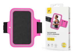 Bolsa para O Braço Desportiva para Xiaomi 12 Lite Impermeável ONE PLUS J0507 Rosa