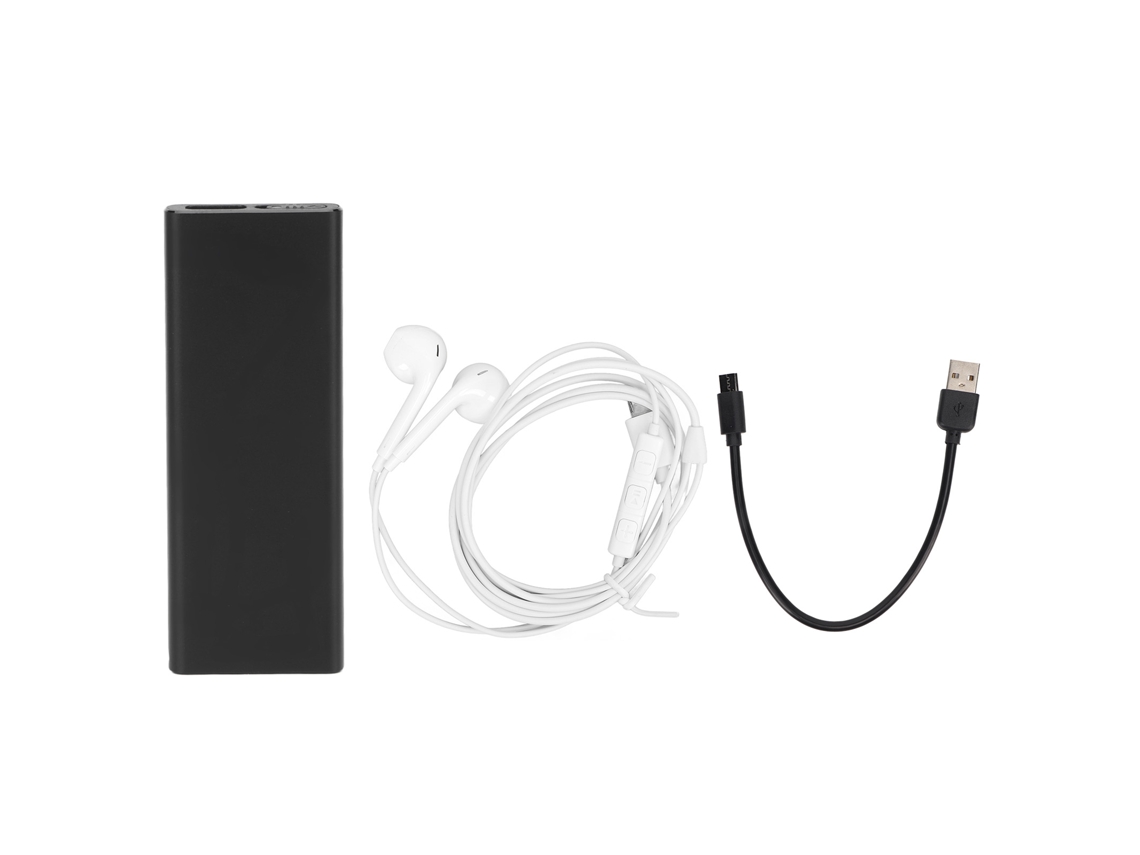 Gravadora de Voz Portátil MP3 Mini 8GB com Redução de Ruído e Ativação por Voz | S/MARCA