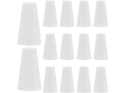Tofficu 15 Botões De Plástico Para Cordão Persiana, Design Simples E Diâmetro Interno De 2, 5mm, Acessórios Para