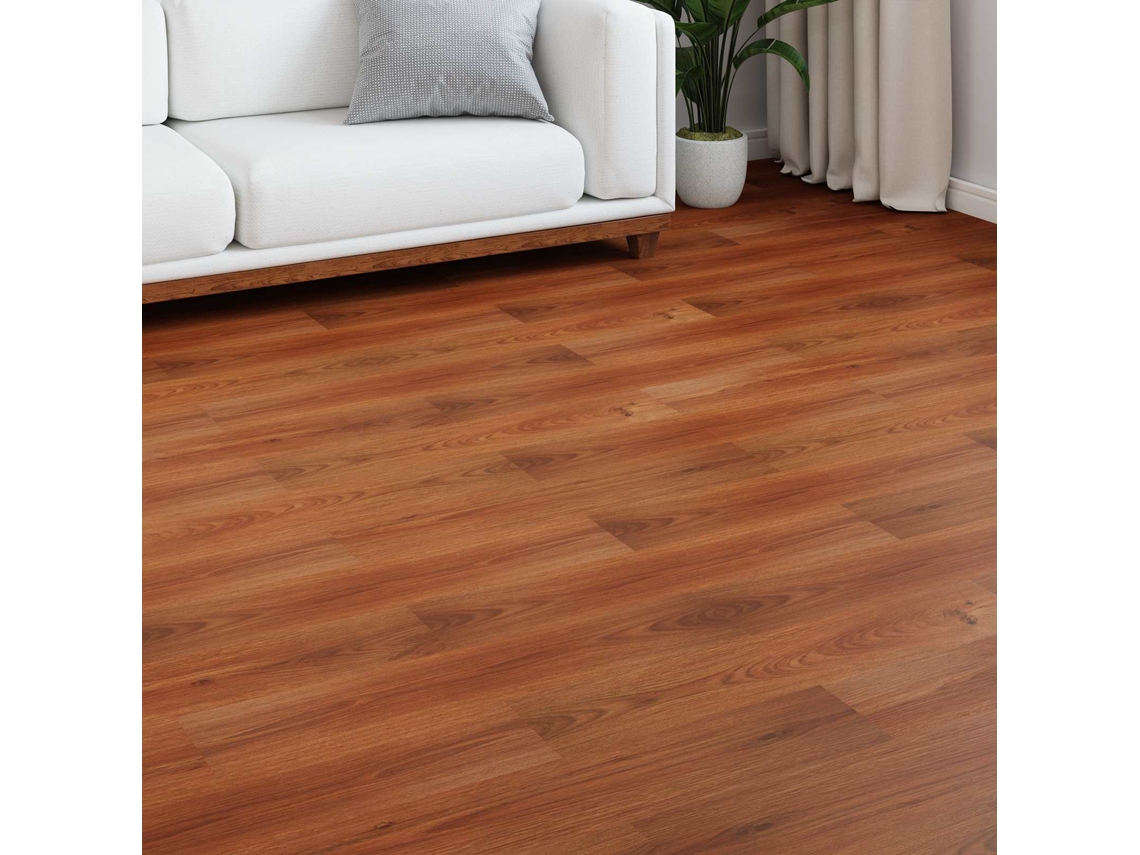 Vidaxl Piso Laminado Castanho Mel 101 X 20 X 0,8 Cm 15 Unid.