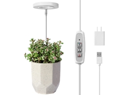 Luz De Crescimento De Plantas Usb Com Anel De Anjo, Temporizador, Dimerizável E Telescópica. Aquaforge