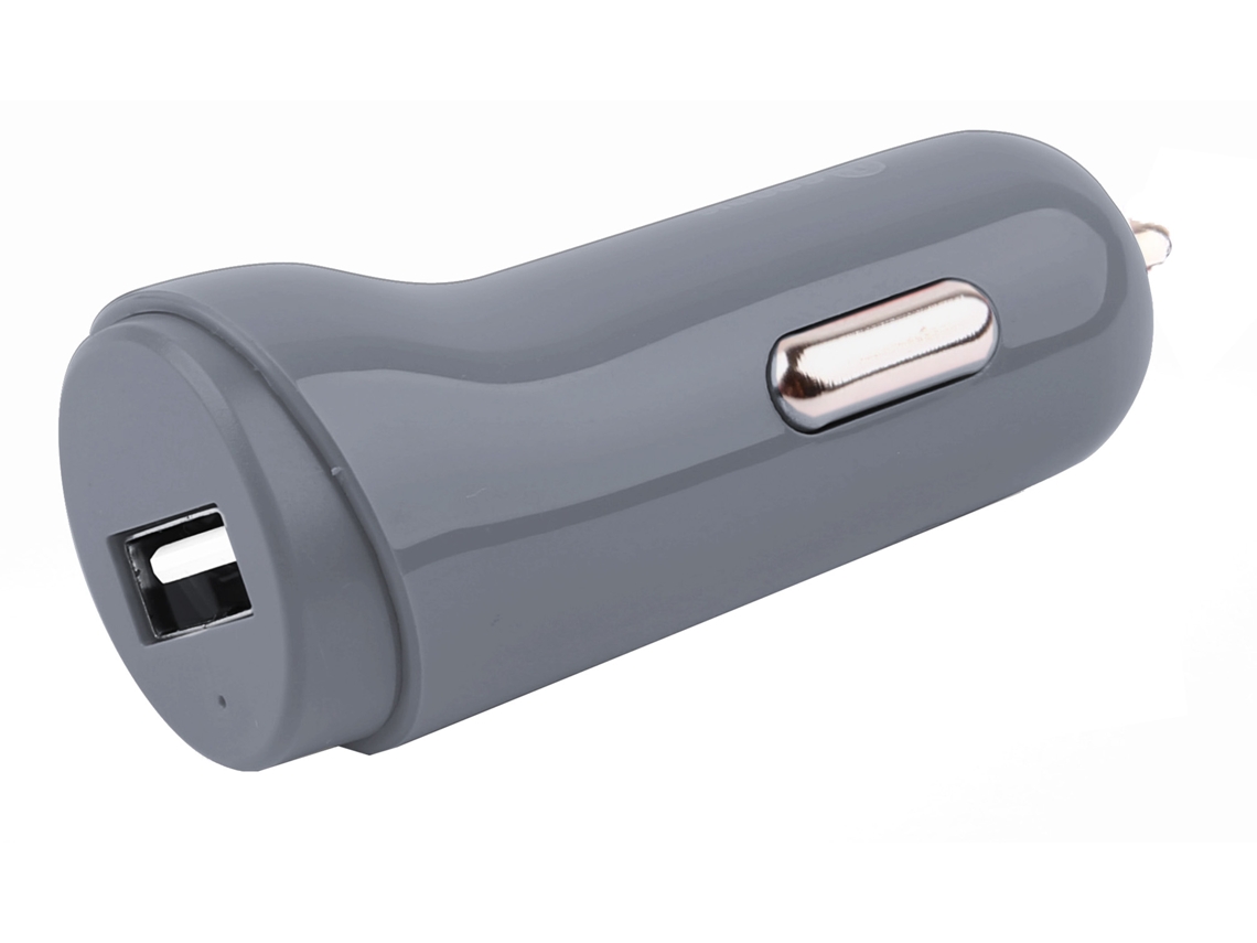Adaptador Auto GOODIS 5V-2.4A Cinza