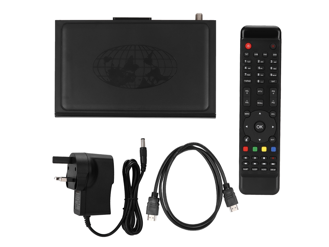 Caixa De Tv Digital Inteligente Com Dvb S/s2 E Wifi Integrado