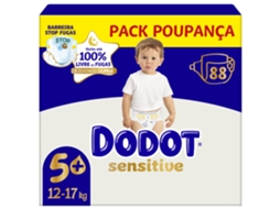 Fraldas Sensitive Extra 12-17kg T5+ Dodot
