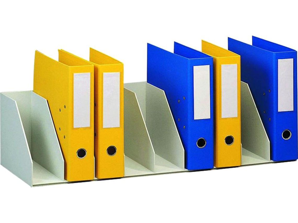 Organizador de Armario Paperflow Cinza com 9 Compartimentos Fixos para Arquivo 82 X 29 X 21 Cm Preco Uni. Venda Multiplos 1