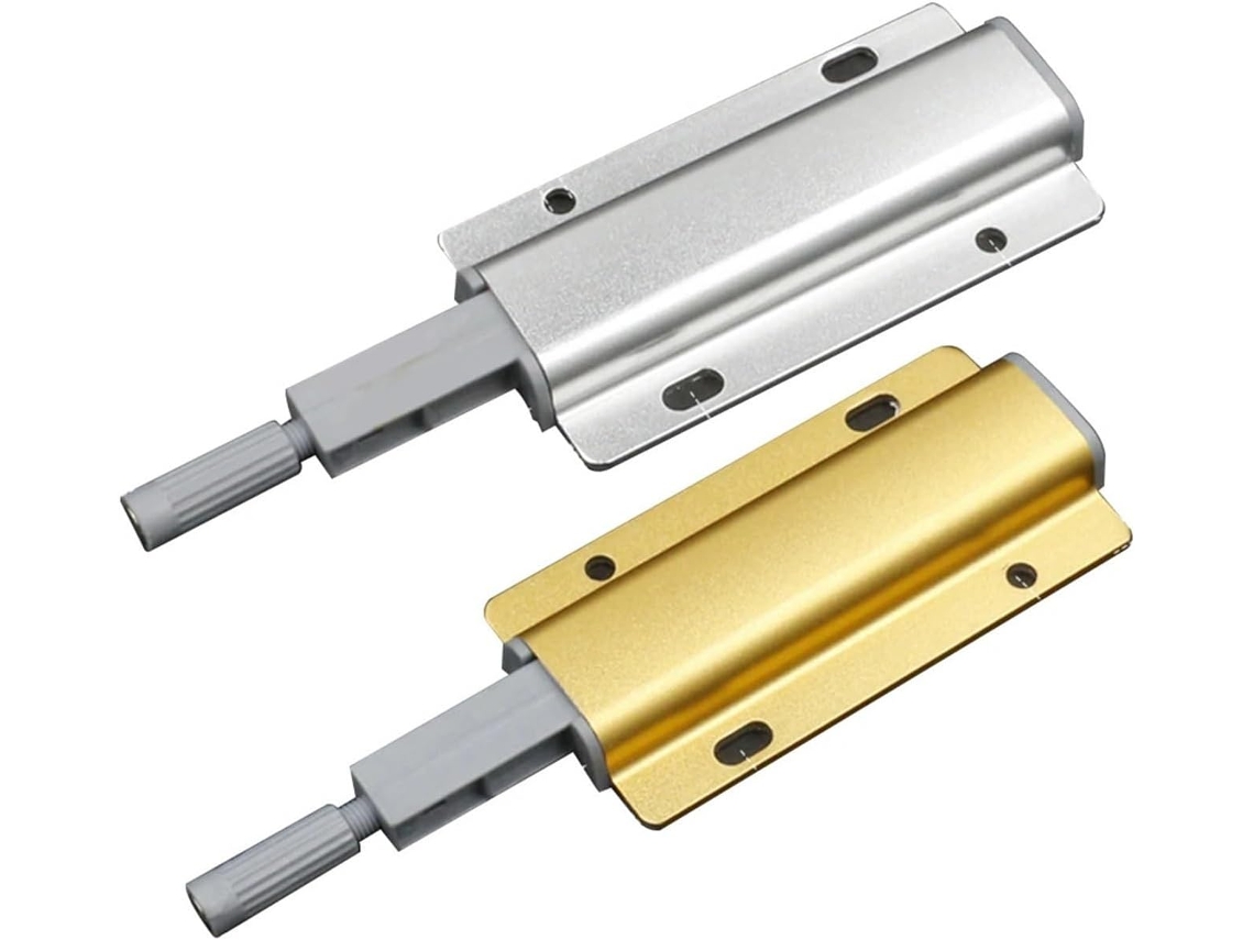 Conjunto De 10 Batentes Porta Armários, Ajustáveis, Magnéticos, Com Abertura Por Pressão, Amortecedores De Toque