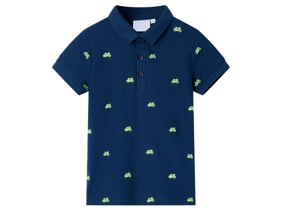 Polo Para Criança Azul-marinho 128