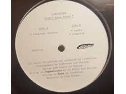 Vinil Lindstrøm - Didn't It Rain (1CDs)