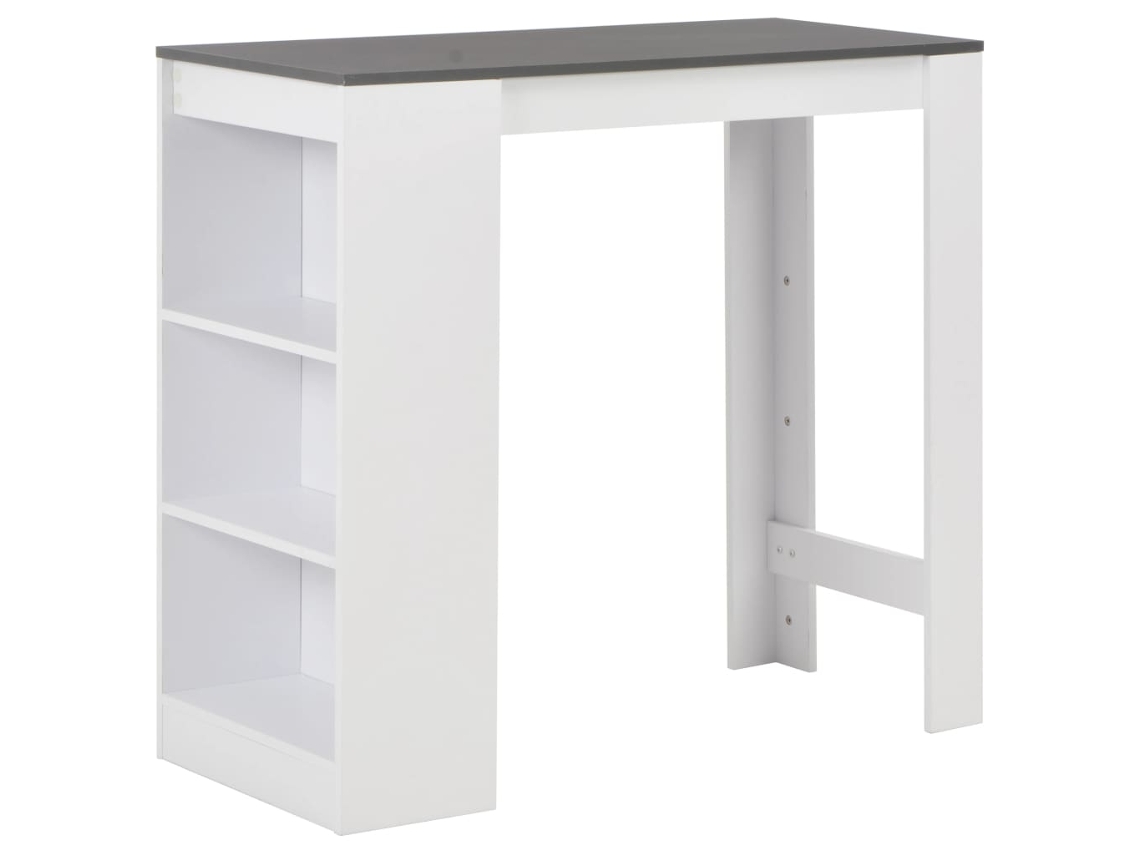 Bar Table, Bar Tables Vidaxl Branco Madeira Processada (n/a)