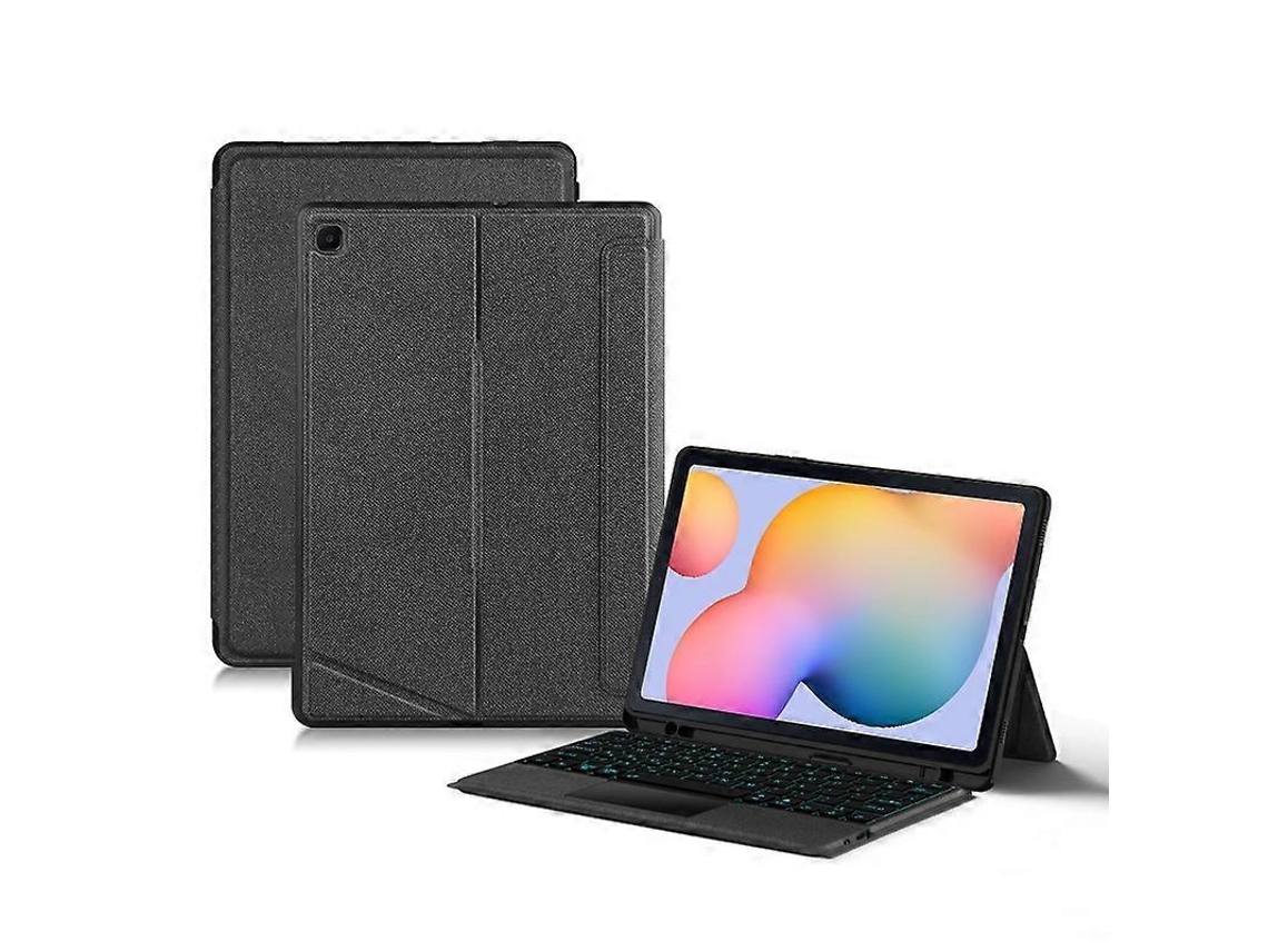 Capa De Couro Com Teclado Bluetooth Dividido Yj-p610 Para Tablet Samsung Galaxy Tab S6 Lite 2020/2022