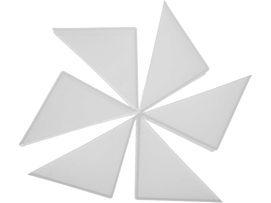 Conjunto De 100 Protetores Canto Triangulares Para Móveis, Protetores Decorativos Para Bordas De Mesas, Molduras De