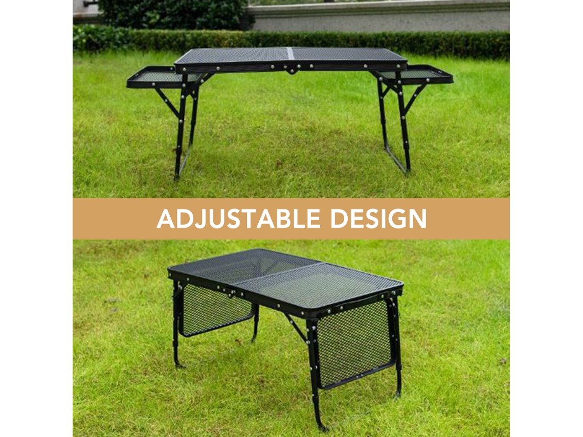 Mesa de Camping Plegable Lixada para Picnic e Cozinha