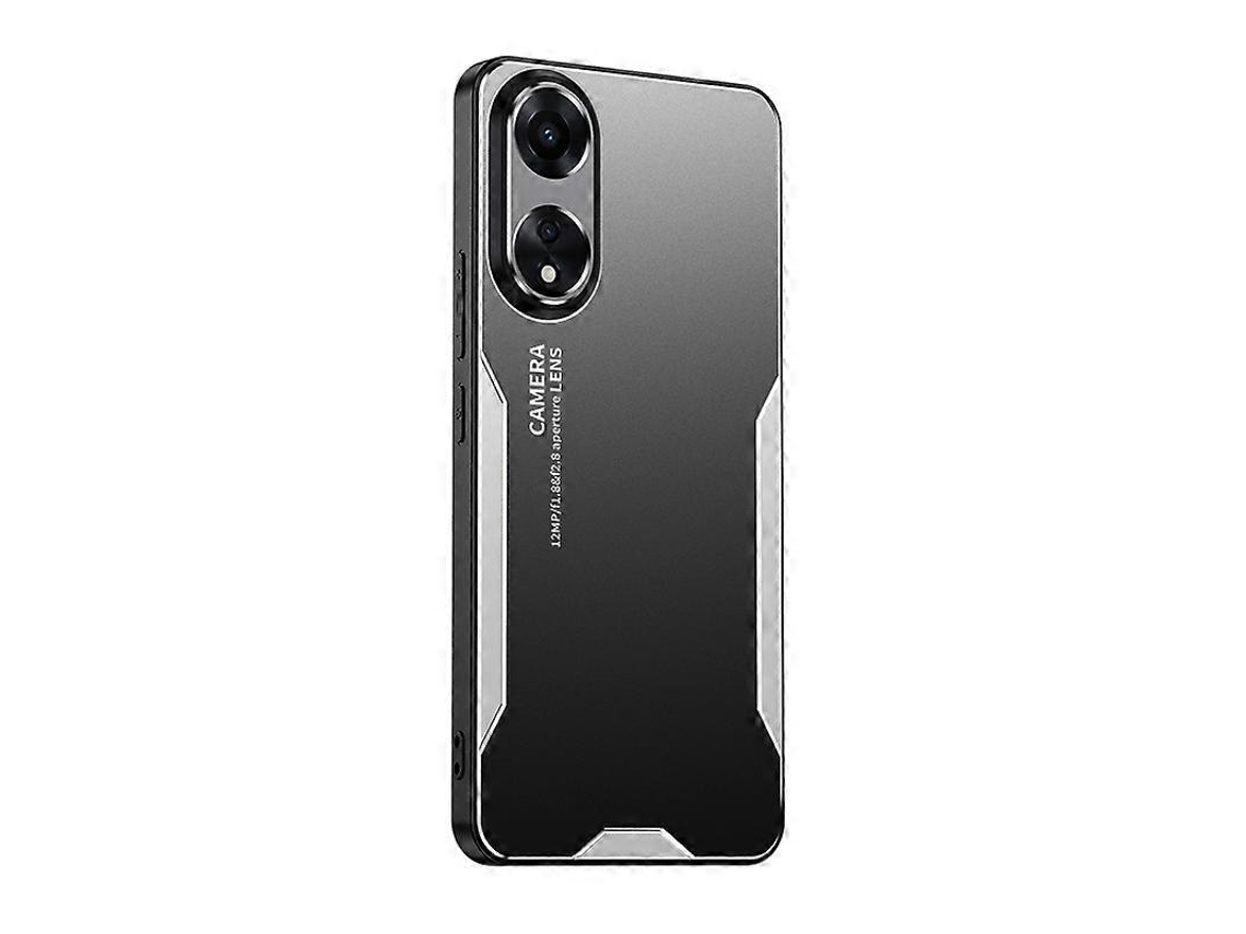 Capa Híbrida De Tpu E Metal Para Oppo A58