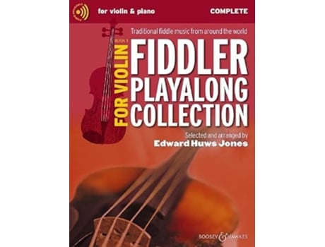 Livro Fiddler Playalong Collection for Violin Book 1 de Hal Leonard Corp e Edward Huws Jones (Inglês)