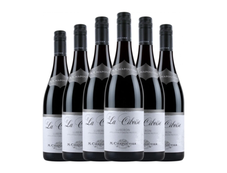 Vinho MICHEL CHAPOUTIER La Ciboise Rouge Côtes du Luberon (0.75 L - 6 Unidades)