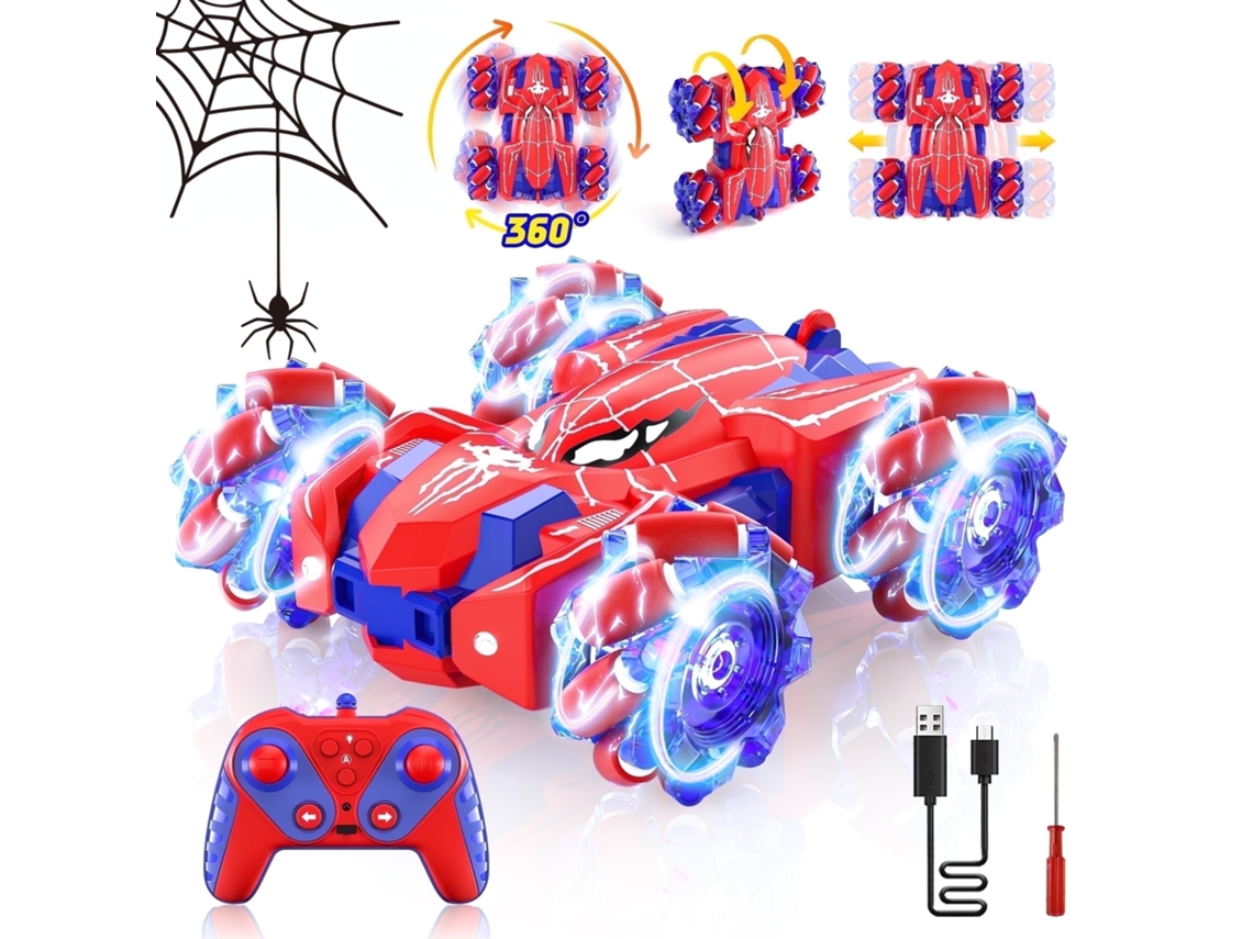 Spider Drift stunt de Dois Lados 2.4g Iluminação STELASPLEN