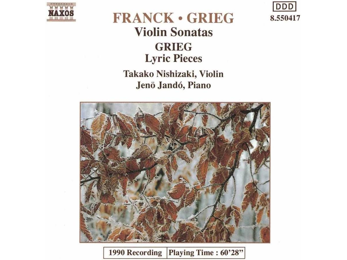 CD Violin Sonatas, Lyric Pieces