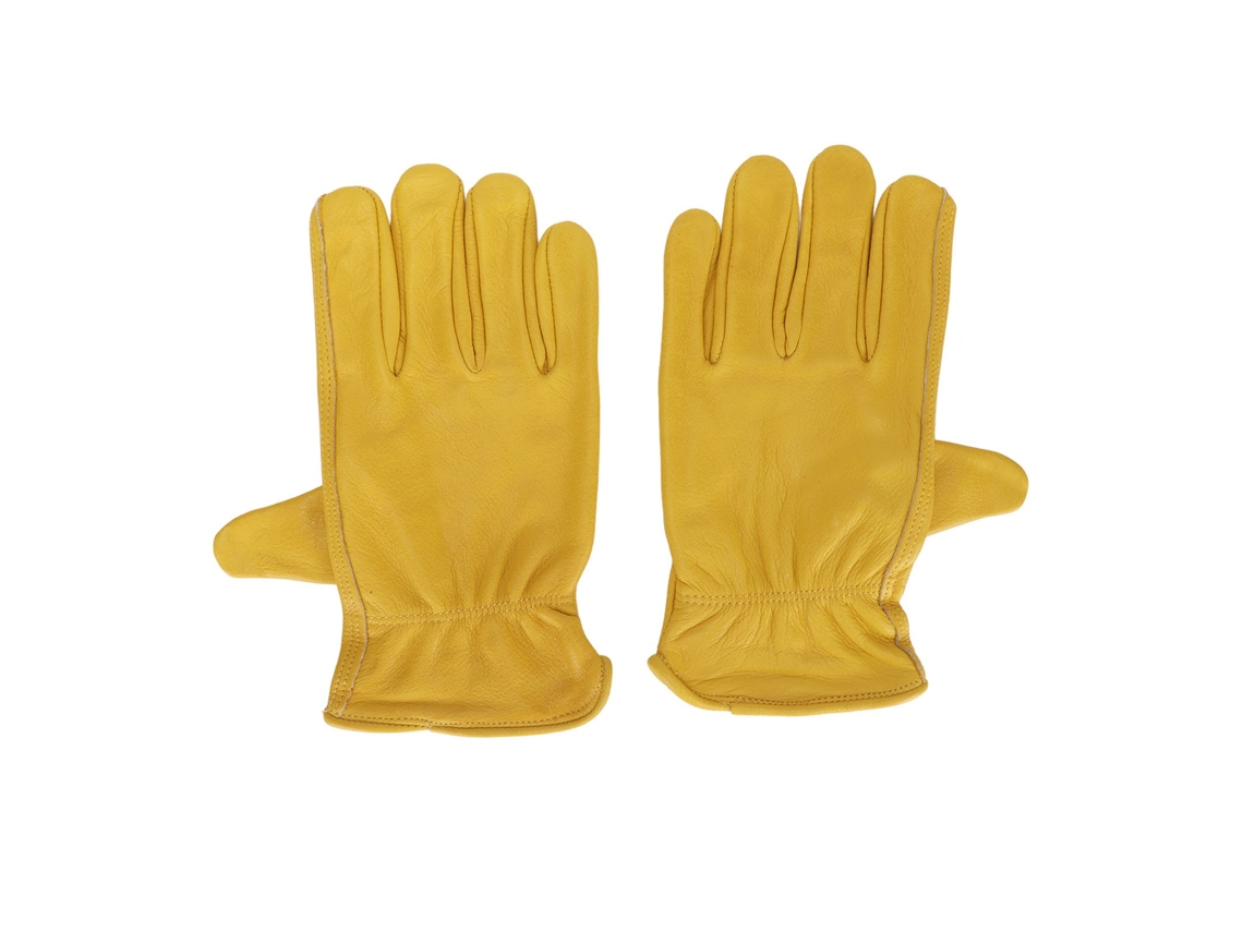 Luvas De Couro Bovino, Resistentes E Com Dedos Completos, Ideais Para Jardinagem E Ciclismo.