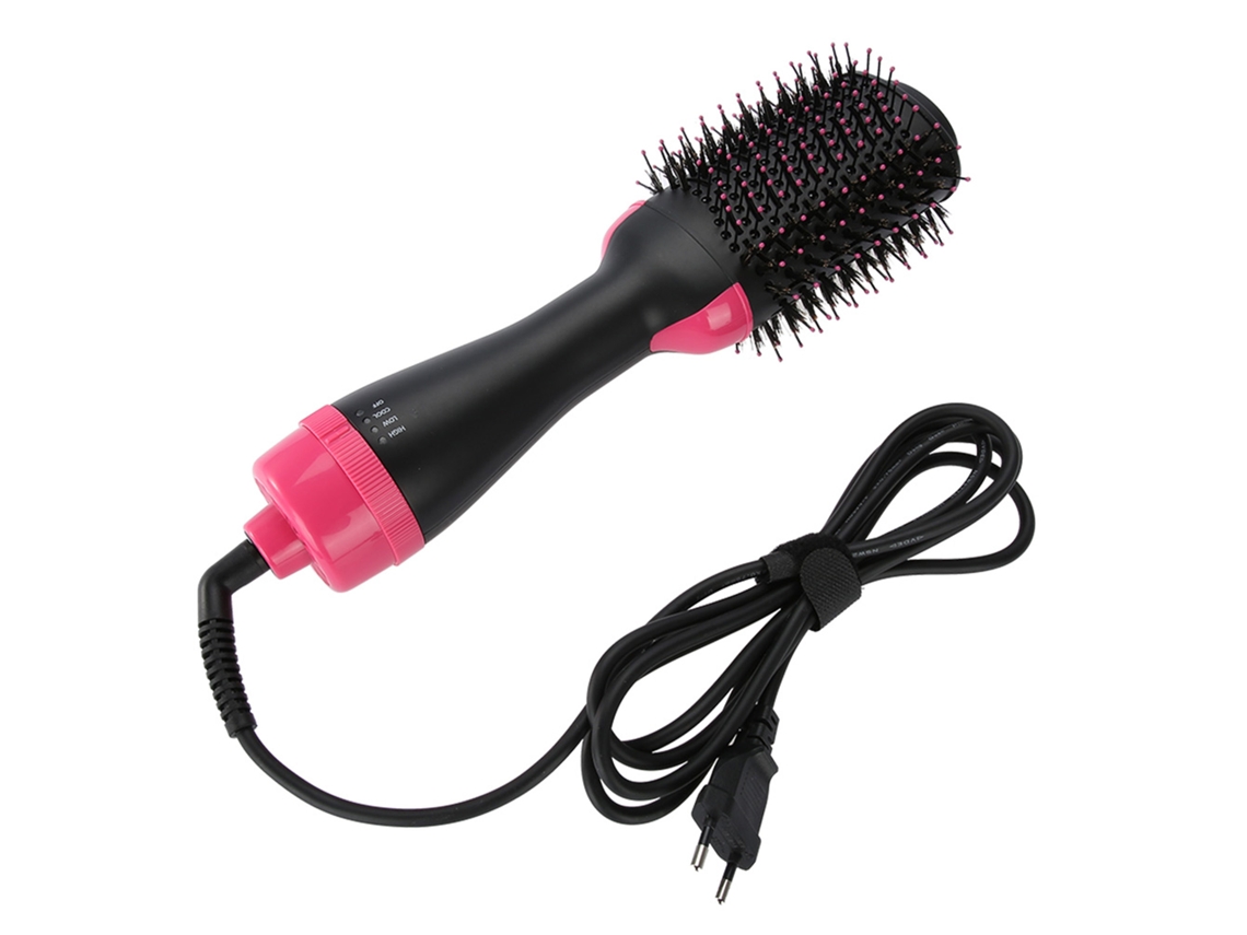 Secador De Cabelo Multifuncional Com Ions Negativos: Secador, Prancha E Cachos