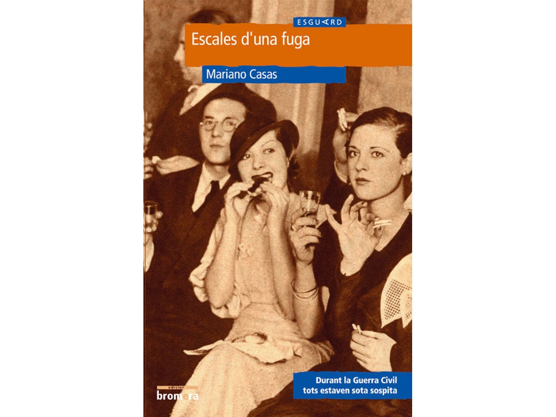Livro Escales D´Una Fuga de Mariano Casas Gomez