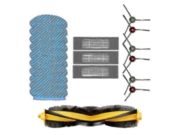 10pcs Mop Cloth Pads Set For Ecovacs Deebot Ozmo 920 950 Vacuum Cleaner Parts With Hepa Filter Main Roller Side Brush