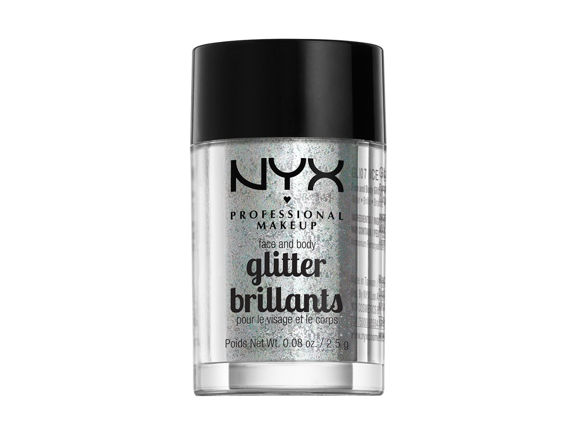 NYX PROF. MAKEUP Face & Body Glitter - 07 Ice 2,5g