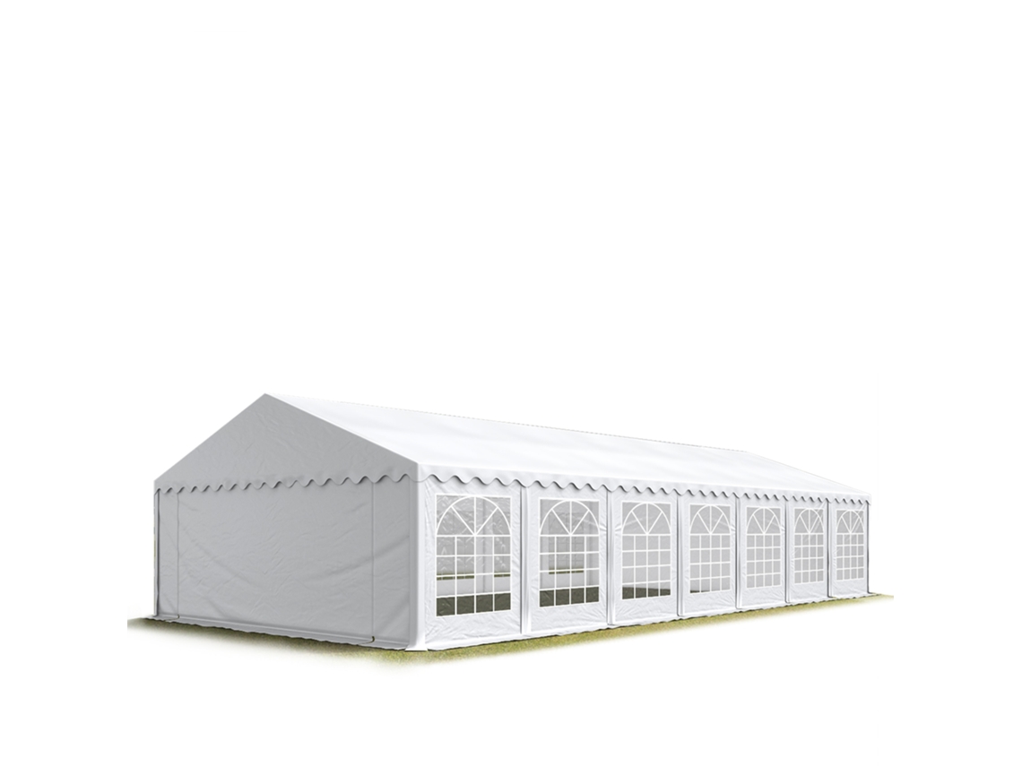 Tenda para Festas 6x14 M, PVC 700, Branco Toolport